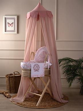 Romantika Cibinlik - Saten - Pembe - 2 X 4 Mt