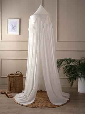 Romantika Cibinlik - Vual - Beyaz - 2 X 4 Mt