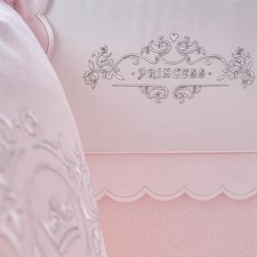 Bedding Set - Princess - Pink- 60/70 cm