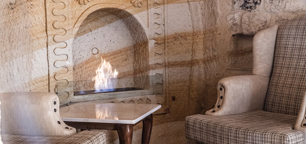 Indoor Fireplace