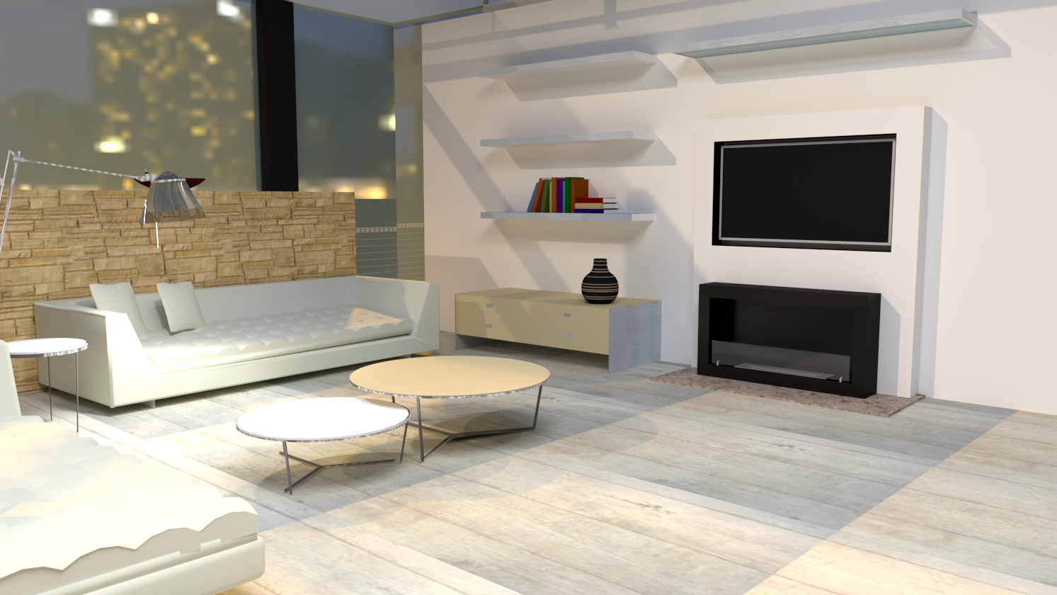 Hanged Small Bioethanol Fireplace