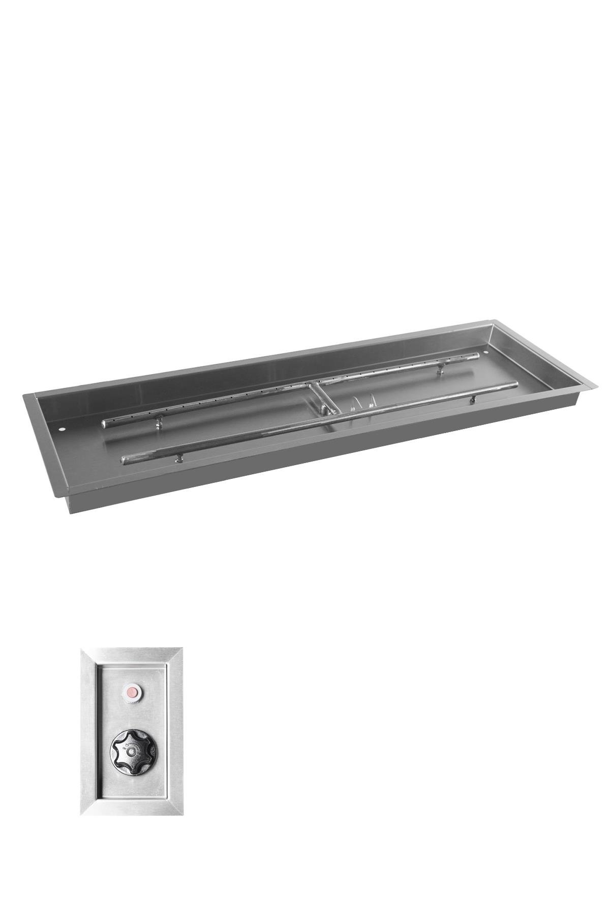 Korflame 100 Cm Dikdörtgen Lpg Gazlı Brülör