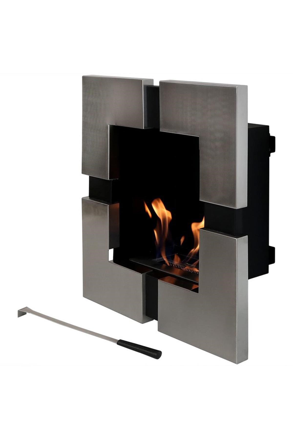 Korflame Bern Wall-Mounted Bioethanol Fireplace