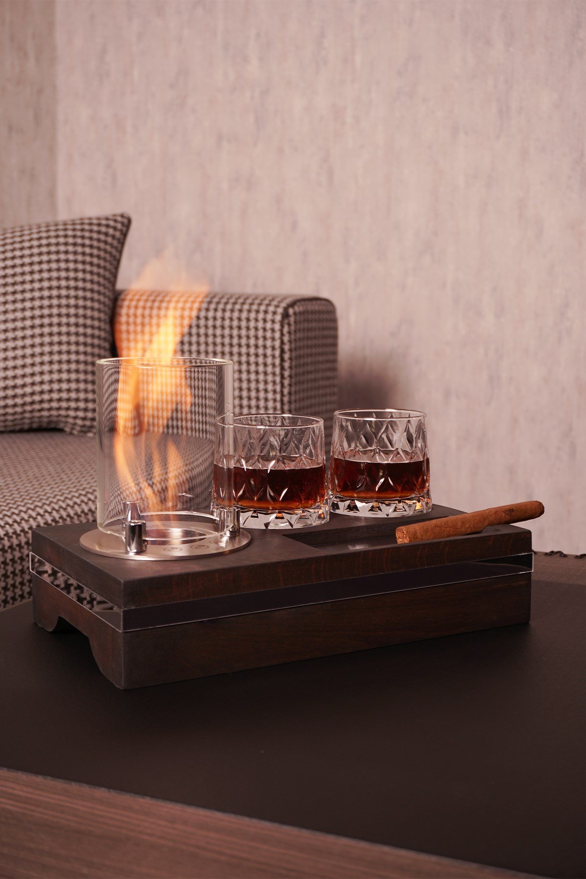 Korflame Finire Tabletop Bioethanol Fireplace