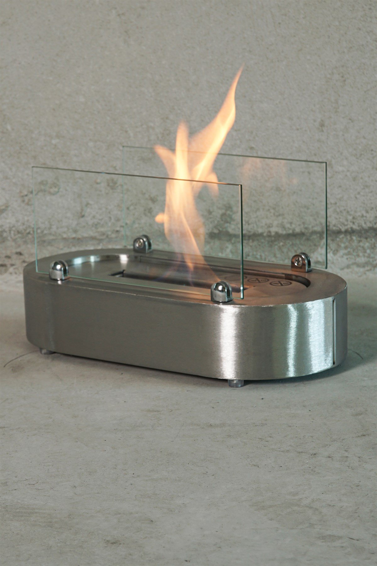 Korflame Notte SS Tabletop Bioethanol Fireplace