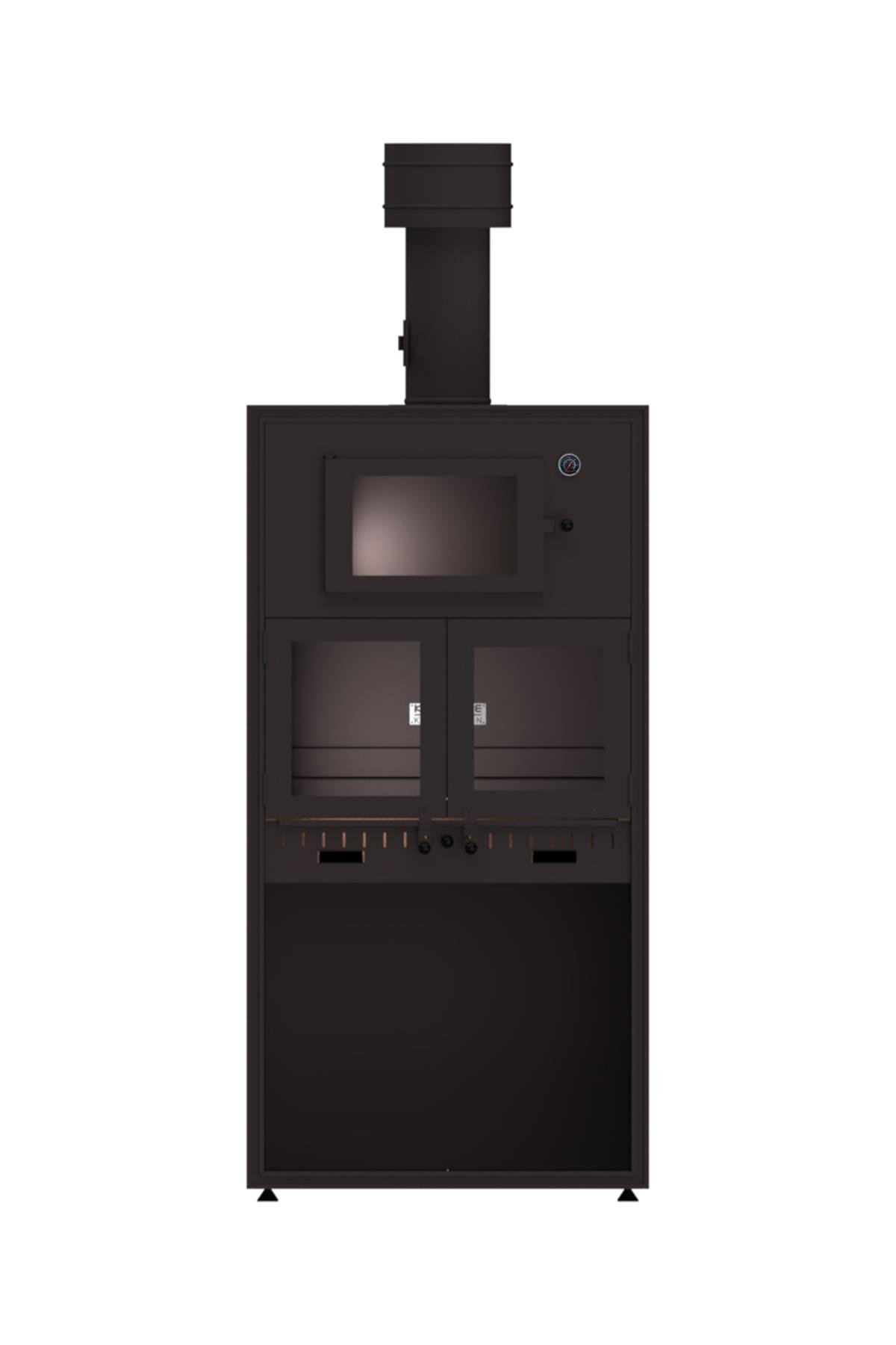 Pure Barbeuqe - Wood Barbeque and Oven - Outdoor Kitchen