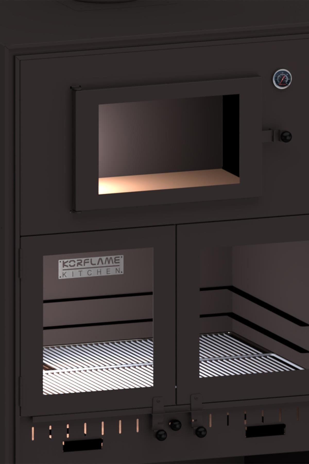 Pure Barbeuqe - Wood Barbeque and Oven - Outdoor Kitchen