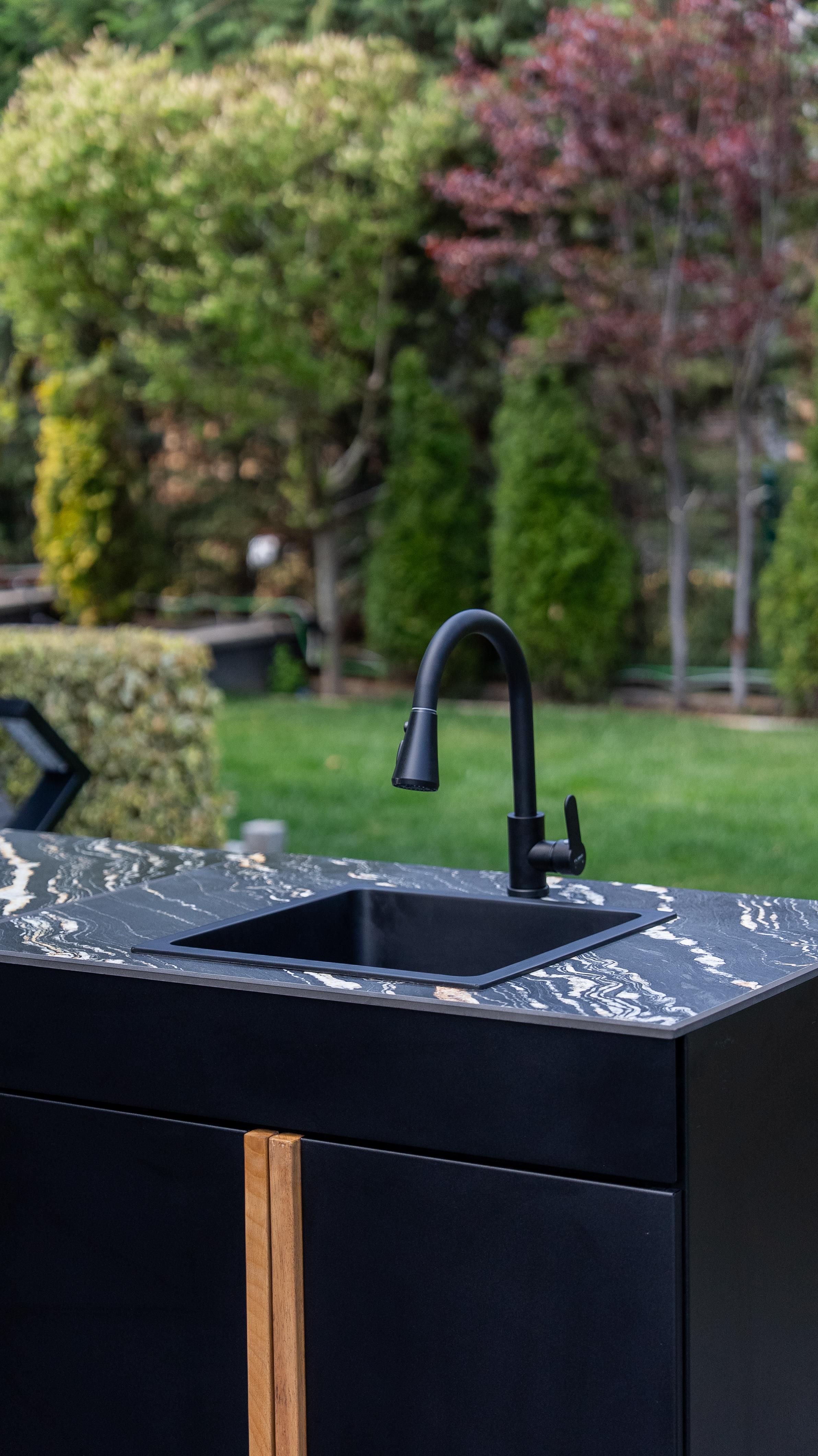 Pure Washer - Outdoor Kitchen Sink with Cabinet