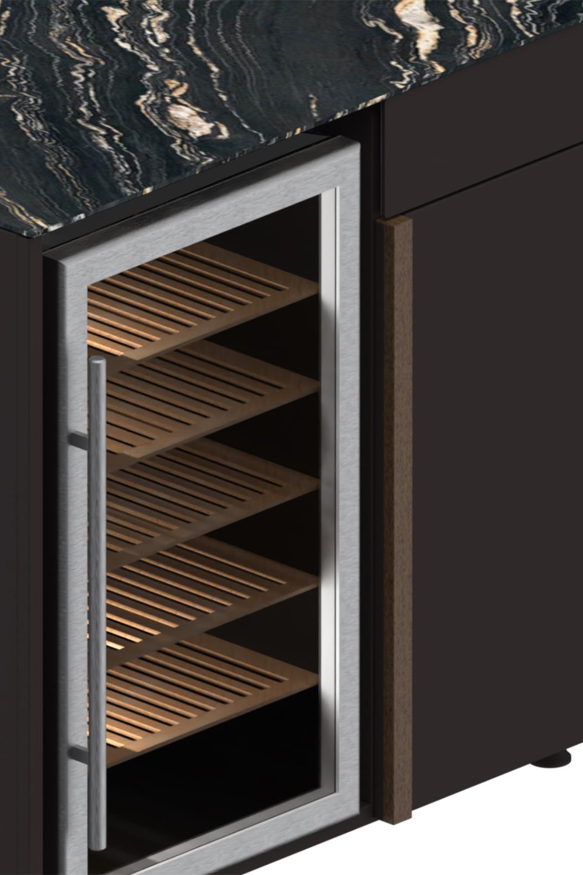 Pure Wine - Wine Cooler with Cabinet