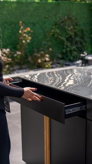 250cm Pure Bahçe Mutfak Seti - 3105 - 3 Modül