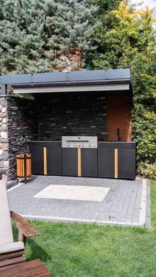 285cm Pure Bahçe Mutfak Seti - 3001 - 3 Modül