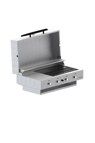 Pure Cook Module - Tezgah Üstü Gazlı Barbekü - Bahçe Mutfağı
