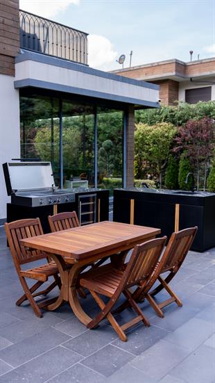 380cm Pure Bahçe Mutfak Seti - 4002 - 4 Modül