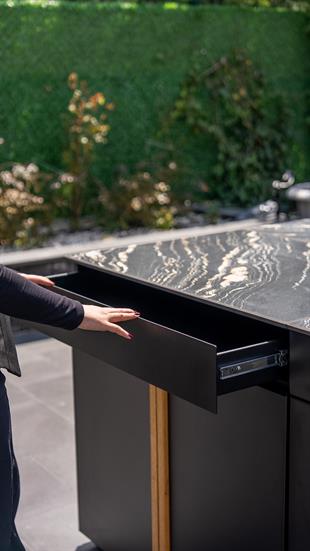 440cm Pure Bahçe Mutfak Seti - 5004 - 5 Modül