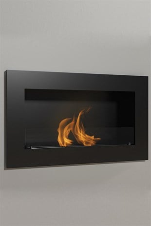 Ankastre Large Duvara Gömme Bioetanol Şömine