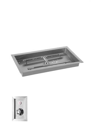 Korflame 50 Cm Dikdörtgen Lpg Gazlı Brülör