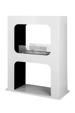 Korflame Camino Beyaz Bioetanol Şömine