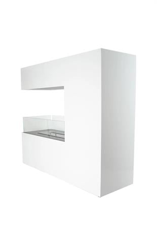 Korflame Cavaletto Beyaz Bioetanol Şömine