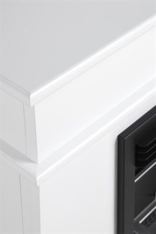 Korflame Legno Beyaz Bioetanol Şömine