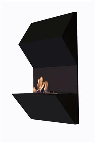 Korflame Prism Duvara Asma Bioetanol Şömine