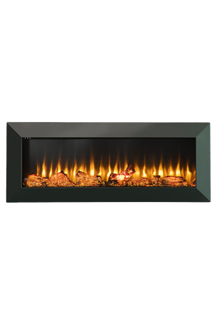 Kormet 130 Wall Mounted Electric Fireplace Insert without Heater