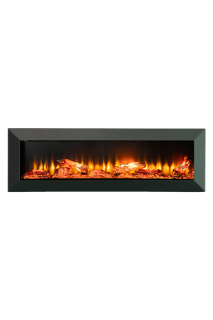 Kormet 160 S - Wall Mounted Electric Fireplace Insert with Heater