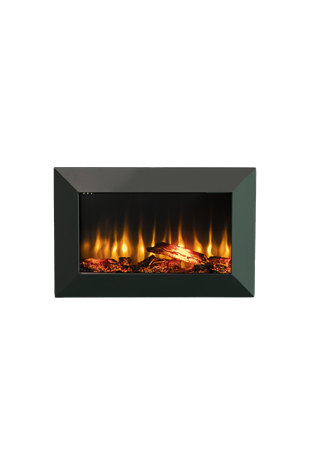 Kormet 80 S - Wall Mounted Electric Fireplace Insert with Heater