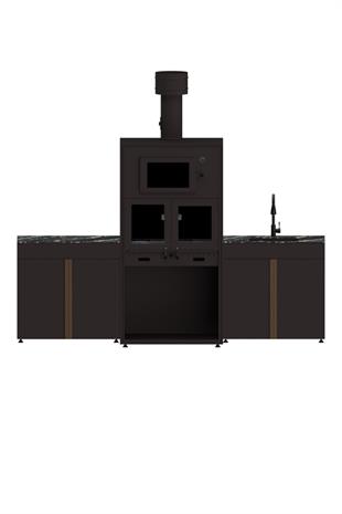 285cm Pure Bahçe Mutfak Seti - 3101 - 3 Modül