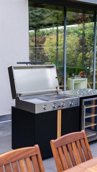 Pure Cooker - Gazlı Barbekü Ve Kabin - Bahçe Mutfağı