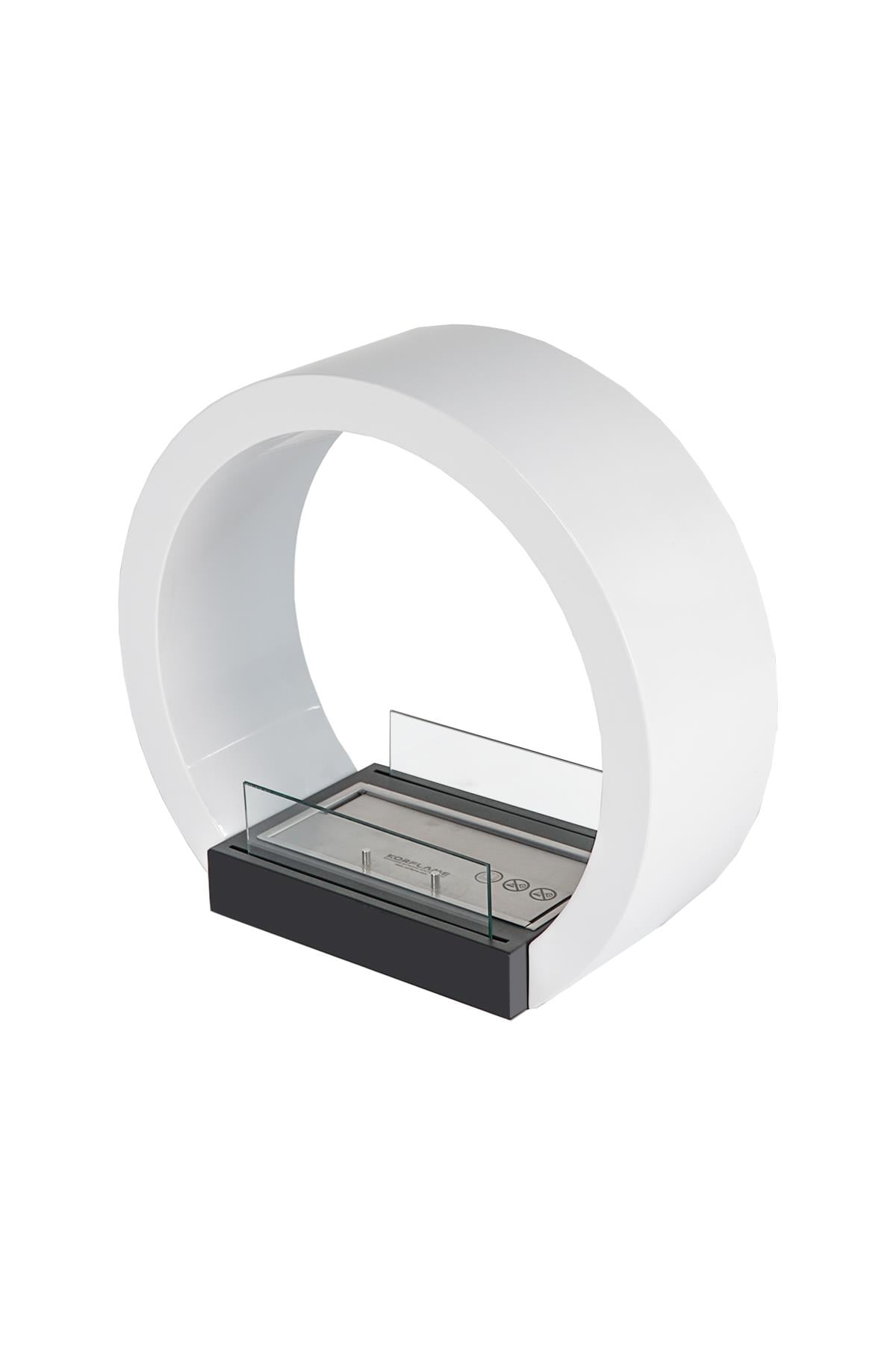 Korflame Agosto White Fireplace
