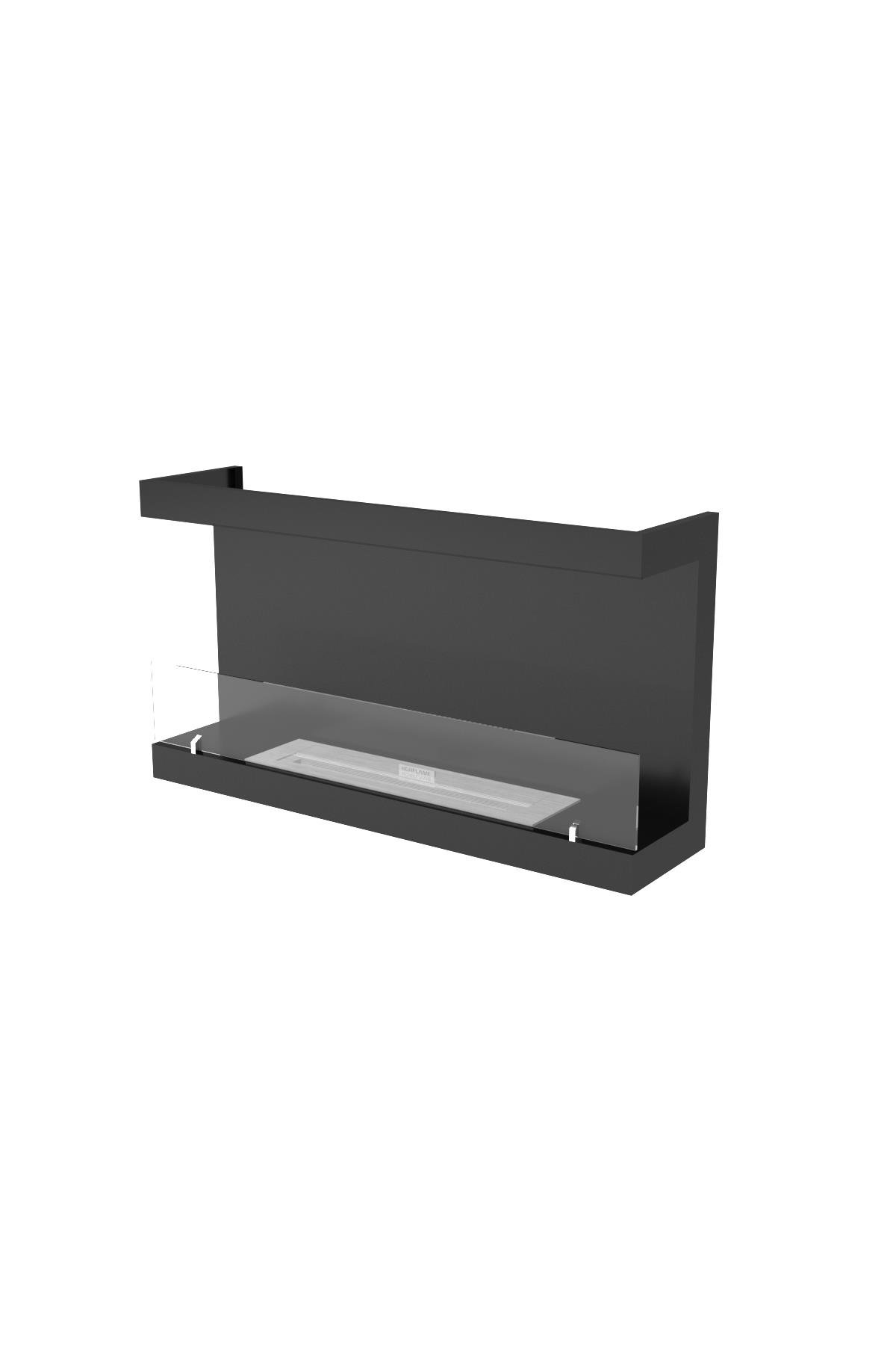 Korflame U Tipi 100 Cm Bioetanol Şömine