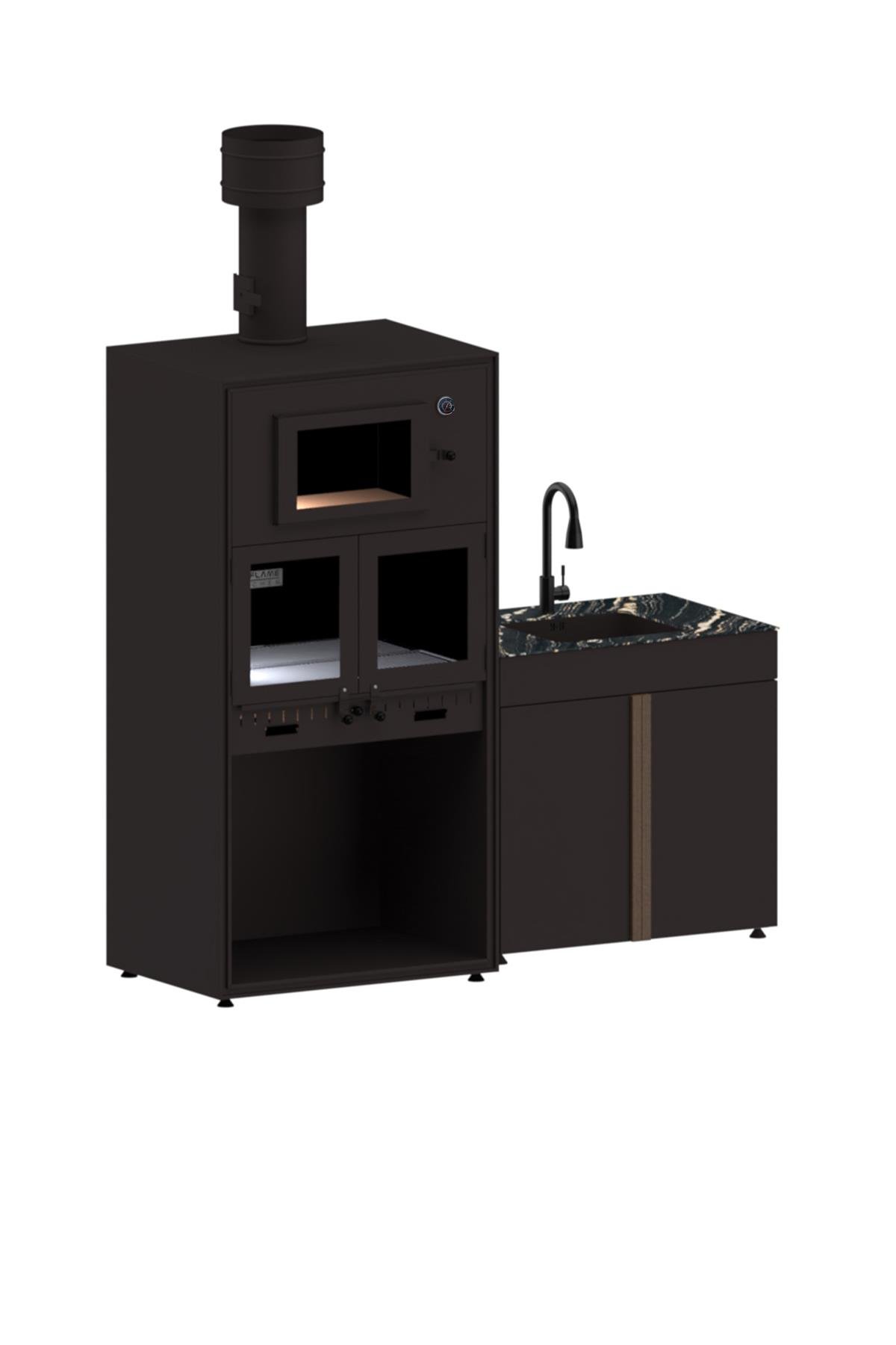 190cm Pure Bahçe Mutfak Seti - 2102 - 2 Modül