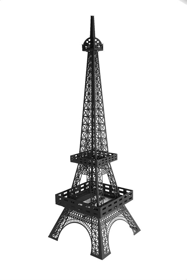 Korflame Eiffel Tower Fireplace