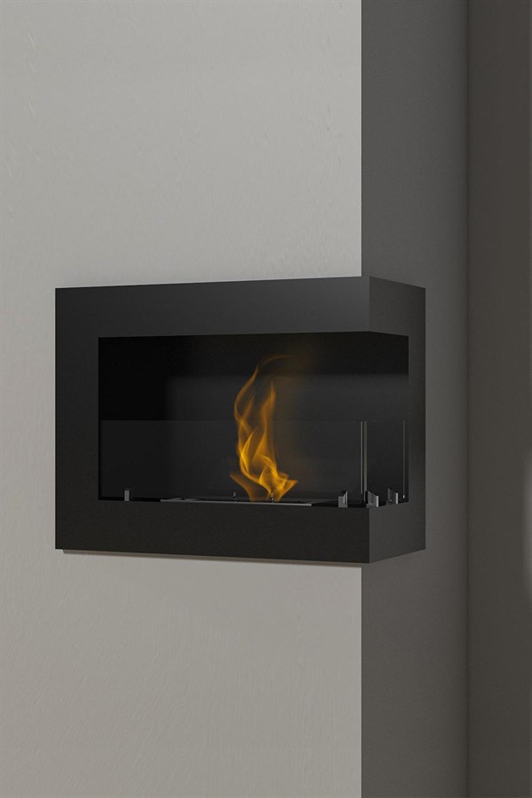 Right Open Small Fireplace