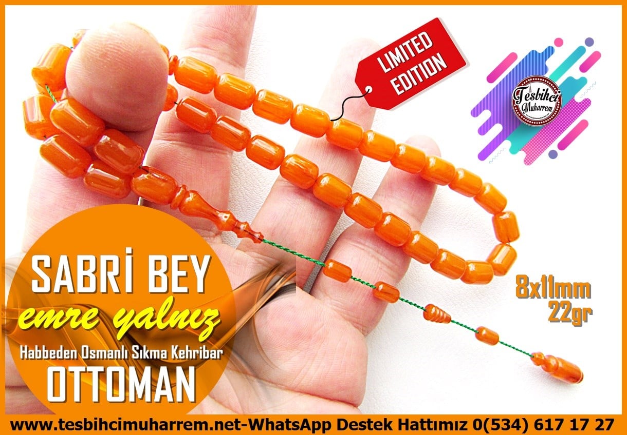 Osmanlı Antika Vişne Ton TesbihlerTM14477Emre Yalnız Usta İşçilikli  Sıfır Yapı Habbeden Osmanlı Sıkma Kehribar Tesbih I Limited Editon Kayısı Renk Sabri Bey TesbihHabbeden Osmanlı Sıkma Kehribar Tesbih I Limited Editon Kayısı Renk Sabri Bey Tesbih