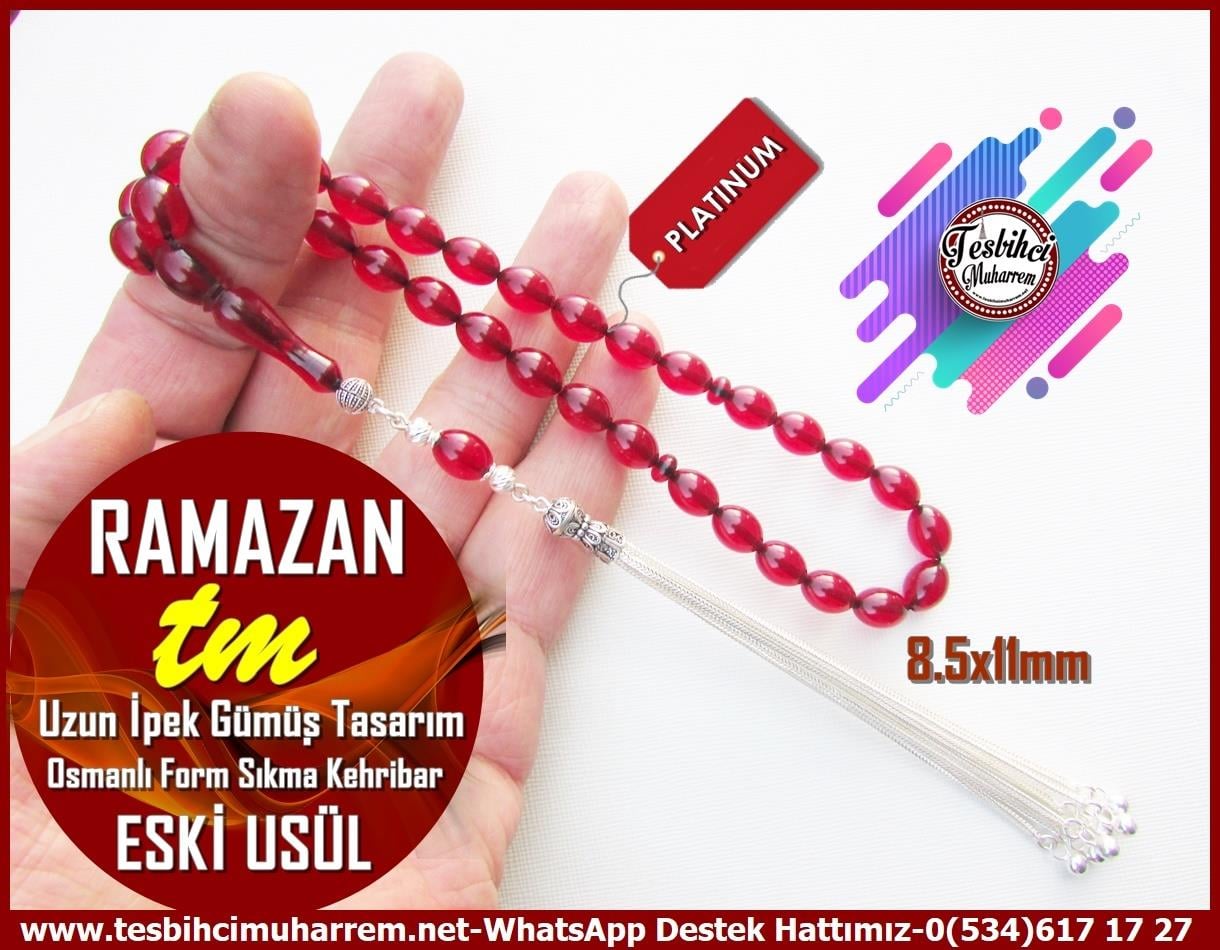 Bordo Kehribar TesbihlerTM13079Eski usül uzun kehribar tespihler | Eski usül uzun kehribar tespihlerimiz, gümüş püsküllü, ipek el işçiliğidir. Ramazan için özel tasarım tesbihlerimiz sizi bekliyor. Hemen inceleyin!Tespih Sıkma Kehribar Osmanlı Form Uzun İpek Gümüş Püskül Eski Usül Ramazan Tesbih 