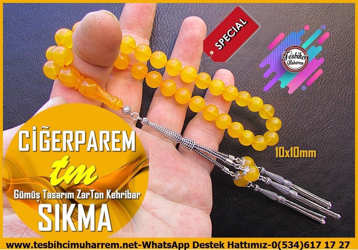 Kayısı Kehribar TesbihlerTM14016Halit Uzunkaya Atölyesi Ciğerparem Sıkma Kehribar Tespih – Uzun Tasarım, Gümüş Püsküllü, Zar Ton, Küre Kesim El Yapımı Koleksiyonluk TespihTespih Sıkma Kehribar I Uzun Tasarım Gümüş Püsküllü Zar Ton Küre Kesim Ciğerparem Tesbih 