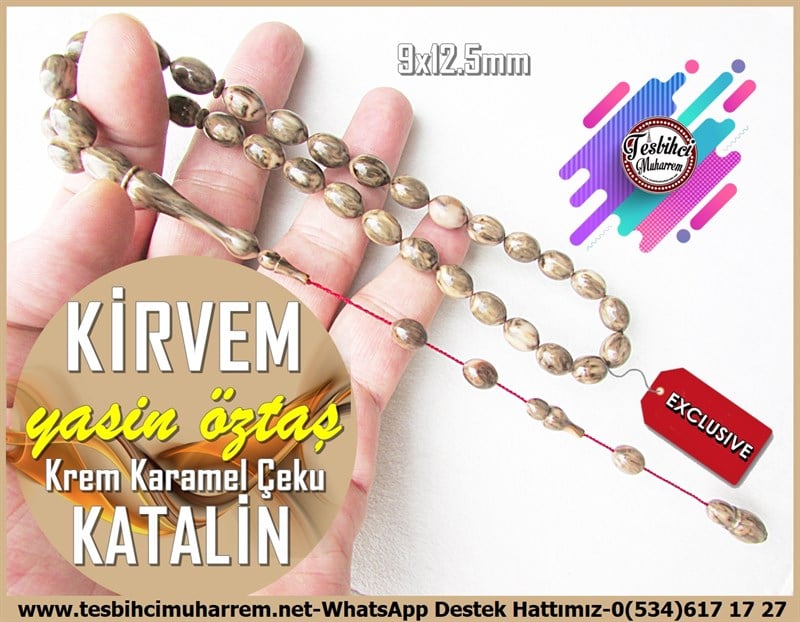 Katalin Ve Bağa TesbihlerTM11929Katalin Tesbih Beyzi Krem Karemel Çeku KirvemKatalin Tesbih Beyzi Krem Karemel Çeku Kirvem