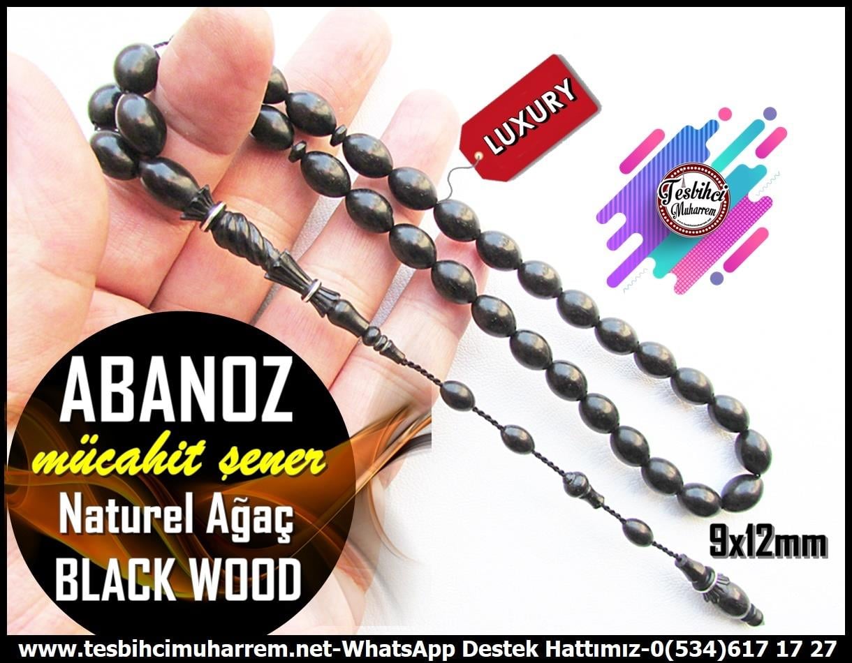 Abanoz Ağacı TesbihlerTM13791Mücahit Şener Usta İşçilikli Tespih | Abanoz (Black Wood), Doğal Malzeme, Beyzi Kesim, Oymalı  Model – “Abanoz” TesbihTespih Black Wood  l Oymalı İmame Gümüş Çember Beyzi Kesim Naturel Abanoz 
