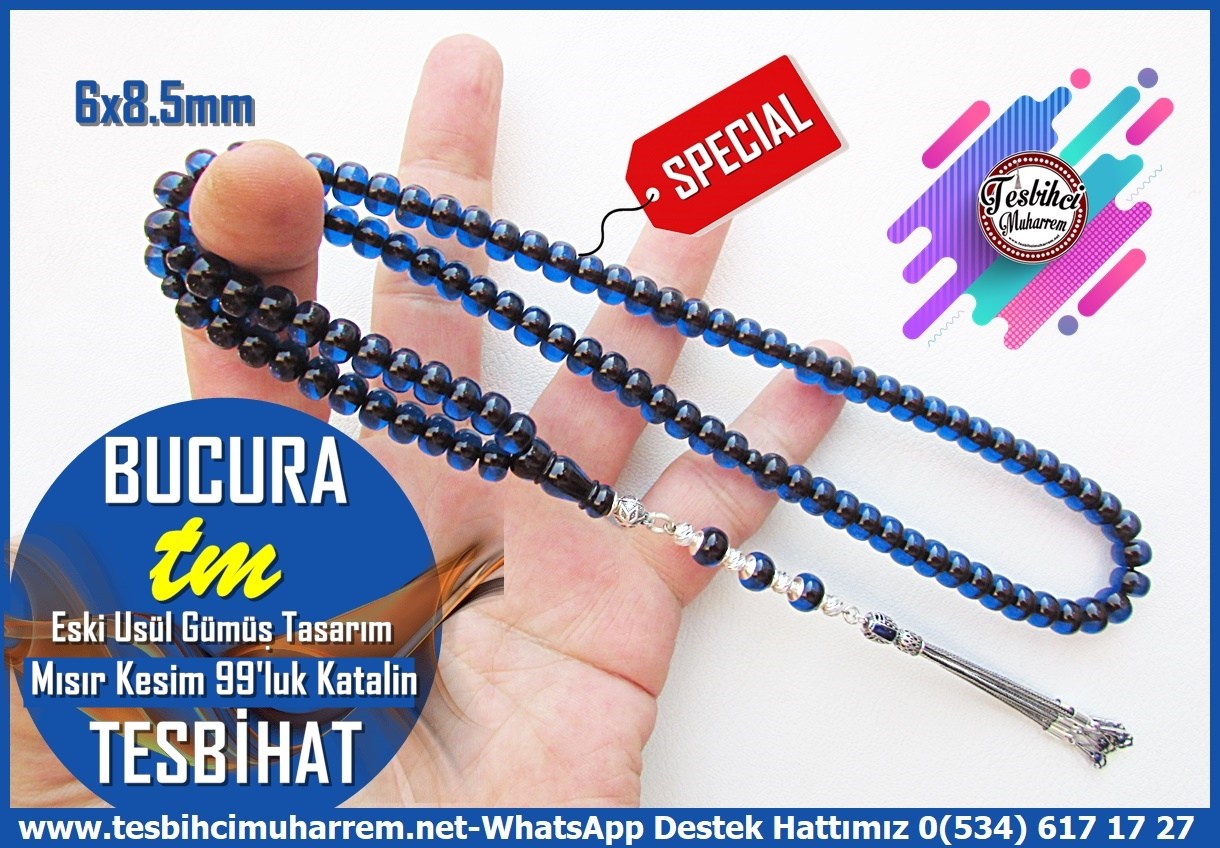99luk Dua Ve Namaz TesbihatlarıTM14503Muharrem Karaoğlu Usta Dizayn 99'luk Eski Usül Ateş Kehribar Tesbih I Basık Teker Model Gece Mavisi Renk Bucura Dua Tesbihi 99'luk Eski Usül Ateş Kehribar Tesbih I Basık Teker Model Gece Mavisi Renk Bucura Dua Tesbihi
