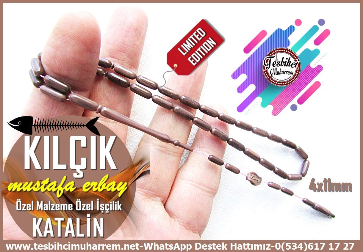Katalin Ve Bağa TesbihlerTM14140Mustafa Erbay Usta İmzalı Katalin Tesbih – Özel Malzeme, Kahverengi Gergedansal, Özel İşçilik, Limited Edition, Kılçık Model TespihTespih Katalin I Özel Malzeme Özel İşçilik Limited Edition Kılçık Tesbih