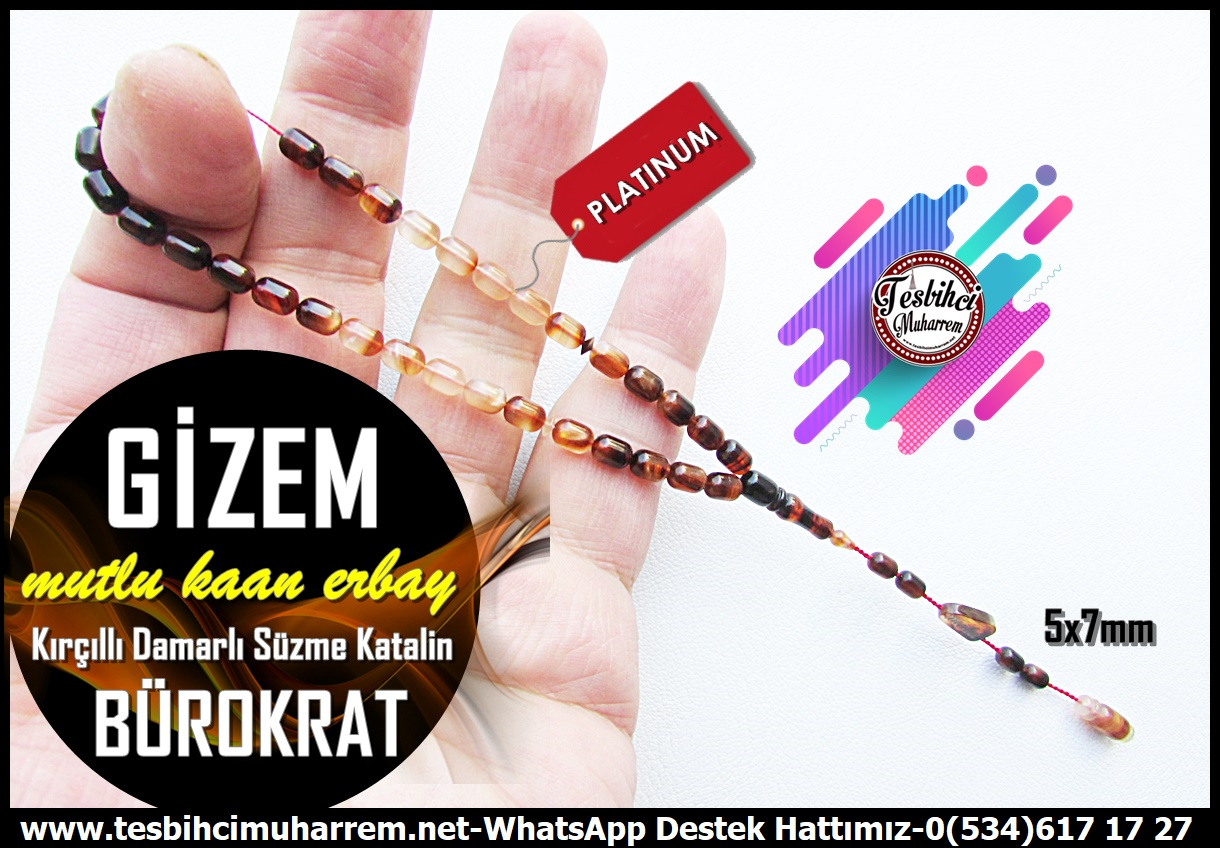 Maskot, Bileklik ve Bürokrat TespihlerTM14175Mutlu Kaan Erbay Usta Tornası Tespih Bürokrat Katalin I Bilek Boy Kırçıllı Süzme Gizem Tesbih Tespih Bürokrat Katalin I Bilek Boy Kırçıllı Süzme Gizem Tesbih
