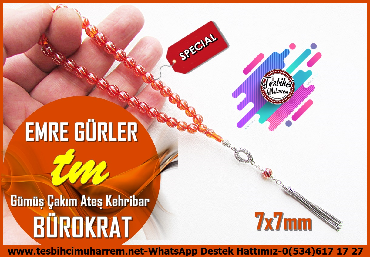Tütün Ton TesbihlerTM14149Sırrı Gültekin Usta Tespih Bürokrat Ateş Kehribar I Gümüş Püsküllü Gümüş Çakım Turucu Emre Gürler TesbihTespih Bürokrat Ateş Kehribar  I Gümüş Püsküllü Gümüş Çakım Turucu Emre Gürler Tesbih