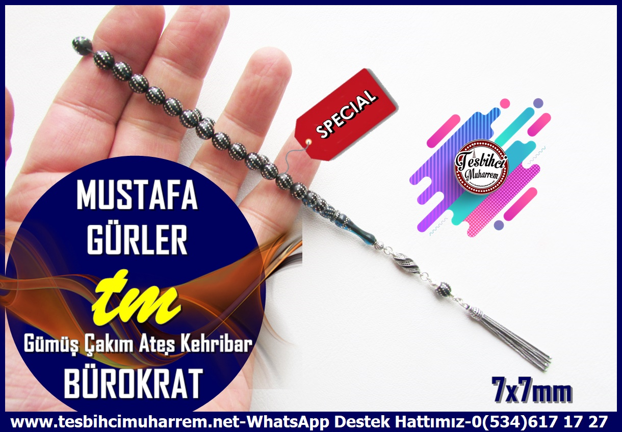 Lacivert Ton TesbihlerTM14151Sırrı Gültekin Usta Tespih Bürokrat Ateş Kehribar I Gümüş Püsküllü Gümüş Çakım Koyu Lacivert Mustafa Gürler TesbihTespih Bürokrat Ateş Kehribar  I Gümüş Püsküllü Gümüş Çakım Koyu Lacivert Mustafa Gürler Tesbih