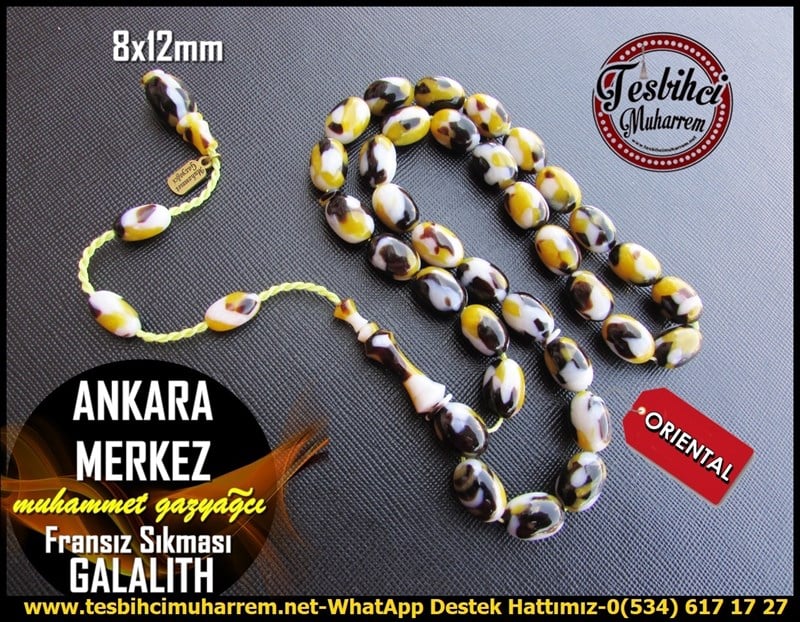 Katalin Ve Bağa TesbihlerTM11304Tesbih Galalith Fransız Sıkması Multicolor Badem Kesim Ankara Merkez Tesbih Galalith Fransız Sıkması Multicolor Badem Kesim Ankara Merkez 