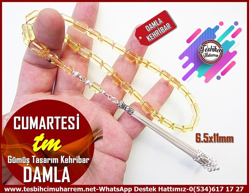  Damla Kehribar TesbihlerTM12649Tespih Damla Kehribar Gümüş Püsküllü Kapsül Kesim Cumartesi TesbihTespih Damla Kehribar Gümüş Püsküllü Kapsül Kesim Cumartesi Tesbih