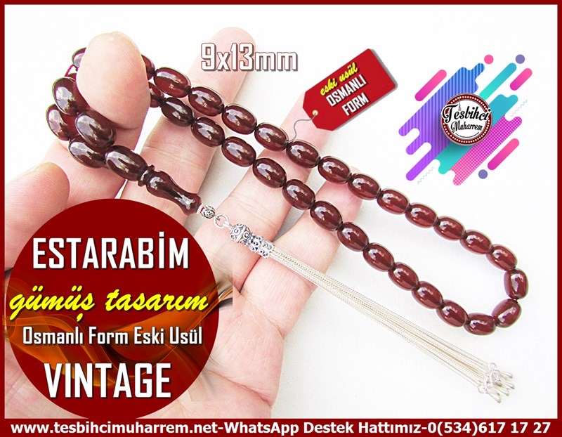 Osmanlı Benzetme Eskitme Eski Usül TesbihlerTM11935Vintage Sıkma Kehribar Eski Usül Osmanllı Form İpek Gümüş Tasarım Estarabim Vintage Sıkma Kehribar Eski Usül Osmanllı Form İpek Gümüş Tasarım Estarabim 