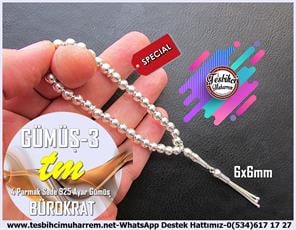 Maskot, Bileklik ve Bürokrat TespihlerTM13920“Tesbihci Muharrem Atölyesi: 925 Ayar Gümüş Bürokrat Tesbih – 4 Parmak Sade Küre Kesim | Gümüş-3”TespihTespih Gümüş Bürokrat I Sade 4 Parmak 925 Ayar Gümüş-3 Tesbih