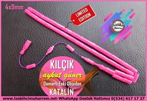 Katalin Ve Bağa TesbihlerTM14479Aykut Güner Usta İmzalı Koyu Lacivert Renk Zarif İnce Katalin Tesbih I Özel Tasarım Kesme Model Kılçık TesbihPembe Kılçık Kesme Katalin Tesbih I Limited Editon Damarlı Eski Objeden Tesbih