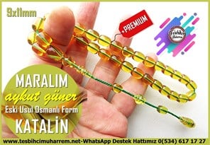 Katalin Ve Bağa TesbihlerTM14604Aykut Güner Usta İşçilikli Katalin Tespih I Eski Usül Osmanlı Form Yosun Maralım TesbihAykut Güner Usta İşçilikli Katalin Tespih I Eski Usül Osmanlı Form Yosun Maralım Tesbih 